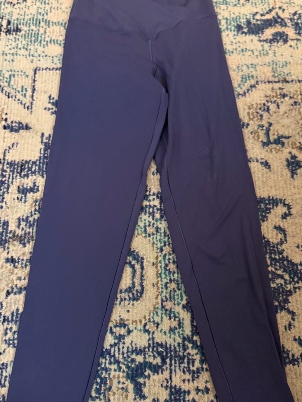 aerie Girls' Stretch Leggings in Navy Blue